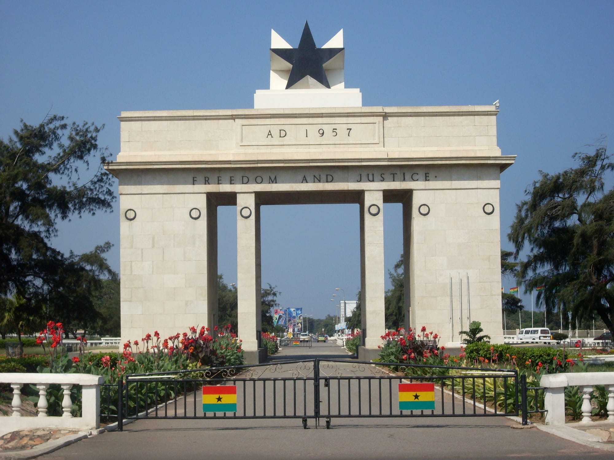 Independence Arch in Accra, Ghana