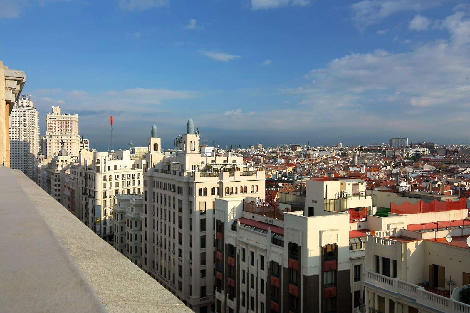 Gran Vía in central Madrid